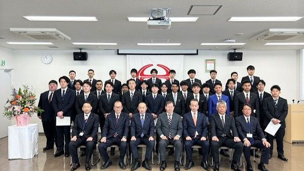 2023年度　入社式が行われました！！